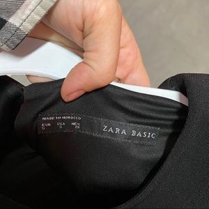 Zara Black Dress Size Small